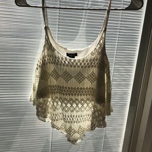 White/Cream tank top